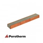 Керамический блок перемычка керамическая POROTHERM 120/65 П-образная красный 2500*120*65мм М100кг/см2 Wienerberger (Porotherm)