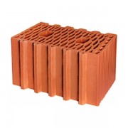 Керамический блок теплая керамика 10,7 NF красный рифленый рабочий размер 380мм 250*380*219мм М150кг/см2 щелевой Гжель