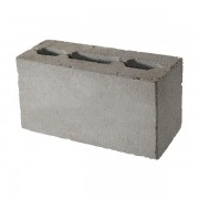 Блок КПЛ (Р)-ПР-ПС бетонный перегородочный 3-пустотный 390*90*188мм М50кг/см2 Колдиз