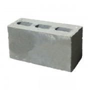 Блок СКМ 2,2 бетонный перегородочный 3-пустотный 390*80*190мм М100кг/см2 D2140кг/м3 Besser