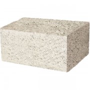 Блок эконом бетонный стеновой полнотелый 390*190*188мм М50кг/см2 D1800кг/м3 Керамзит